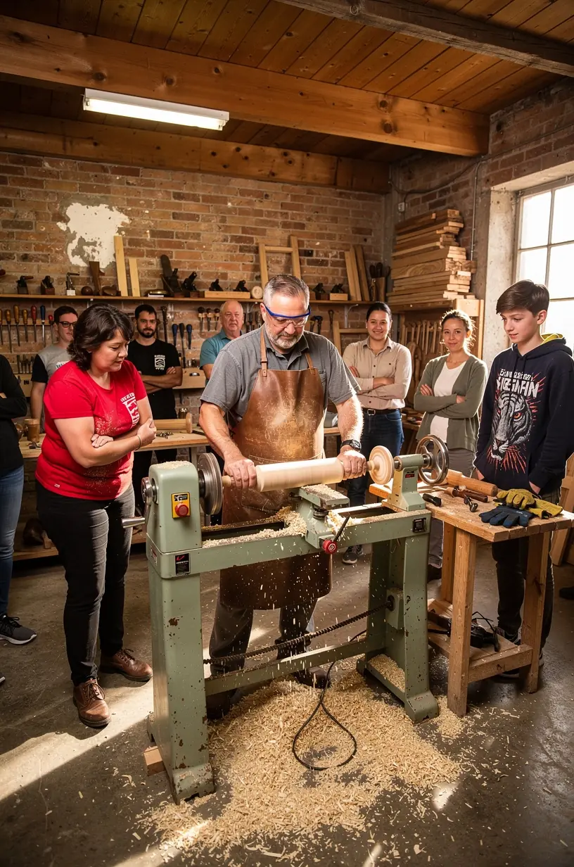 Community collaboration in crafting and DIY projects.