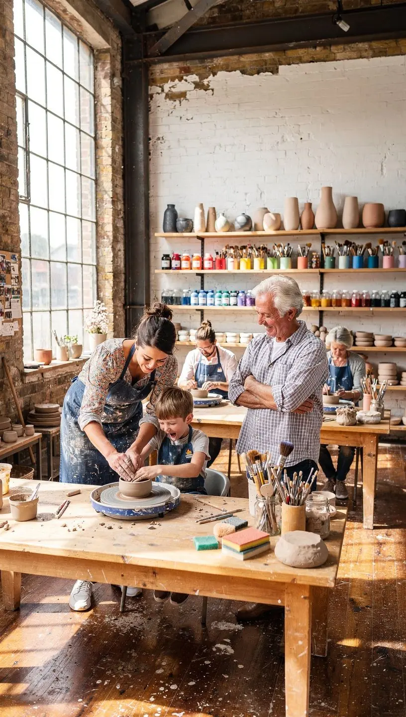 Mentorship in DIY craft hubs for collaborative learning